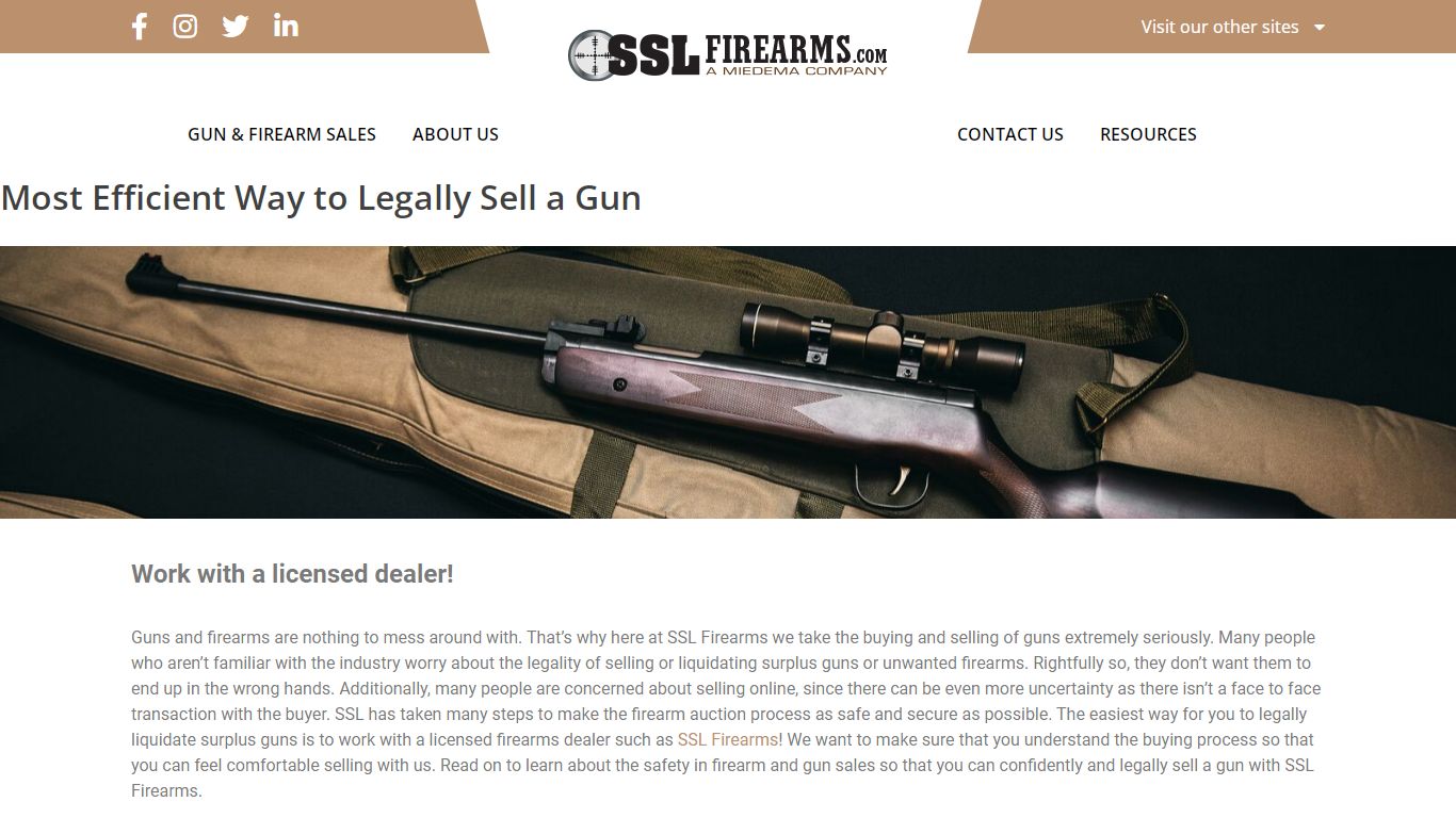 How to Legally Sell a Gun | Gun Safety | FFL | SSL Firearms