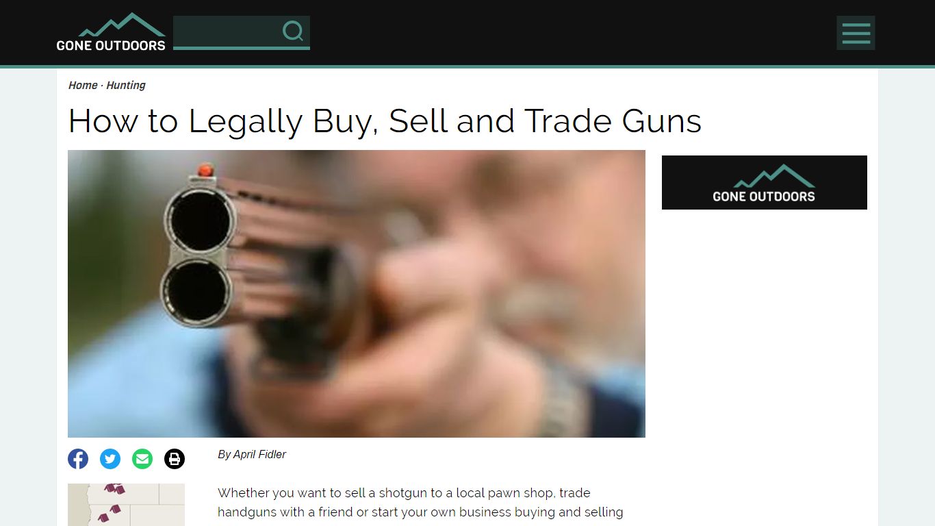 How to Legally Buy, Sell and Trade Guns - Gone Outdoors