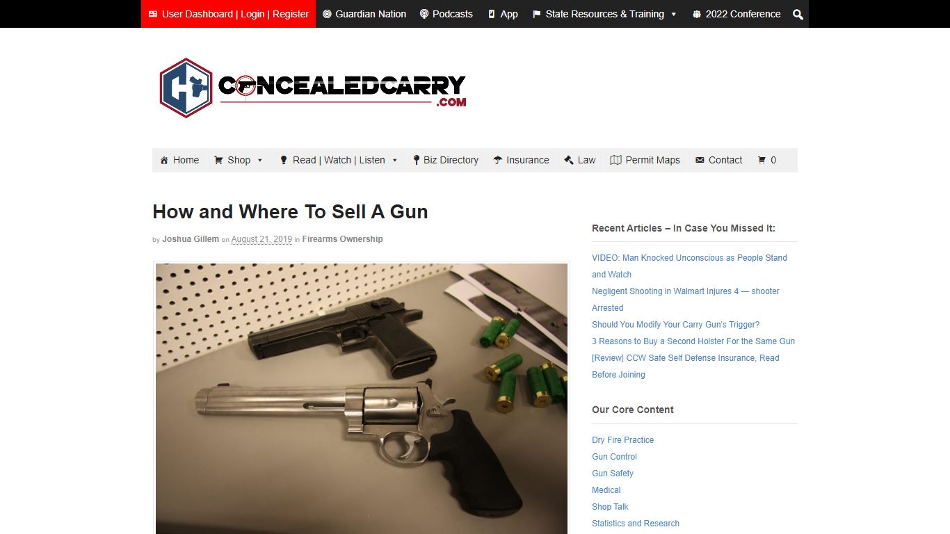 How And Where To Sell A Gun » Concealed Carry Inc