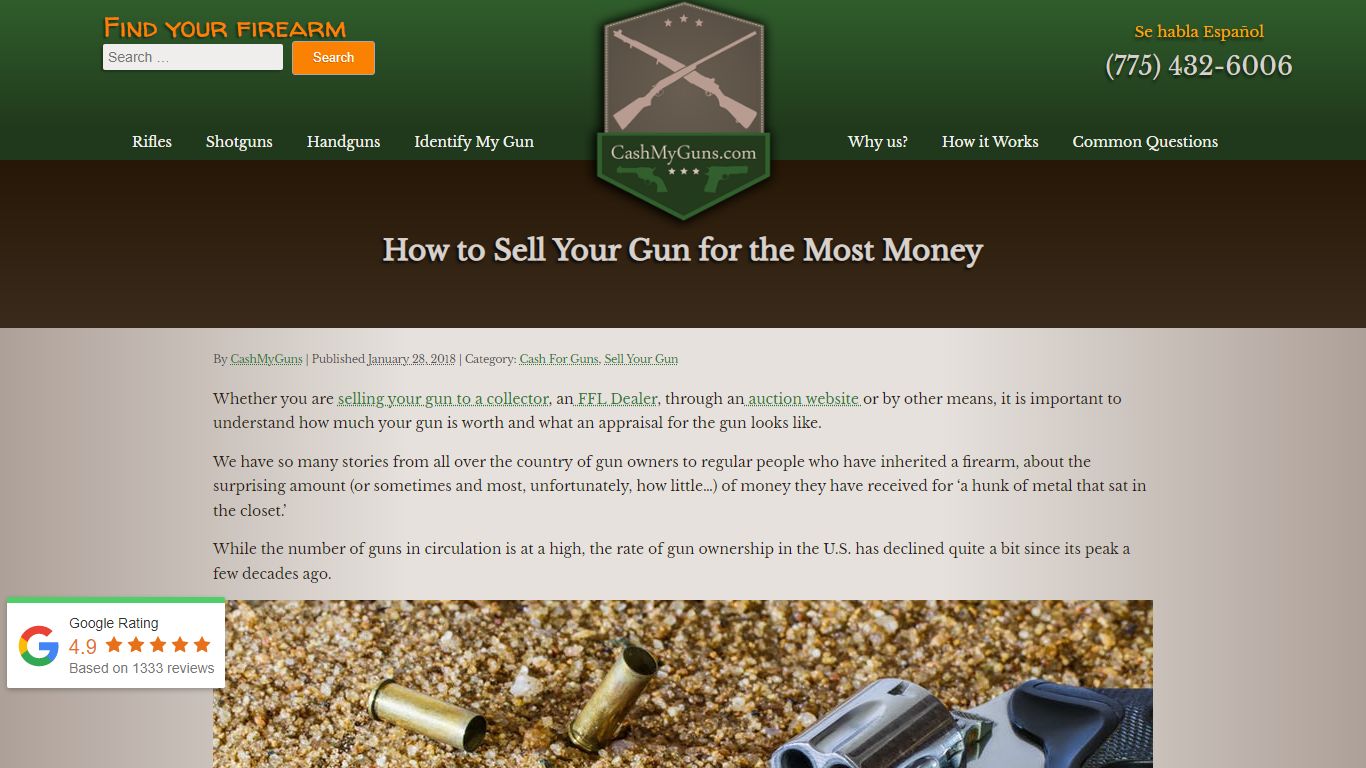 How to Sell Your Gun for the Most Money | Cash My Guns